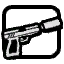Silenced Pistol icon